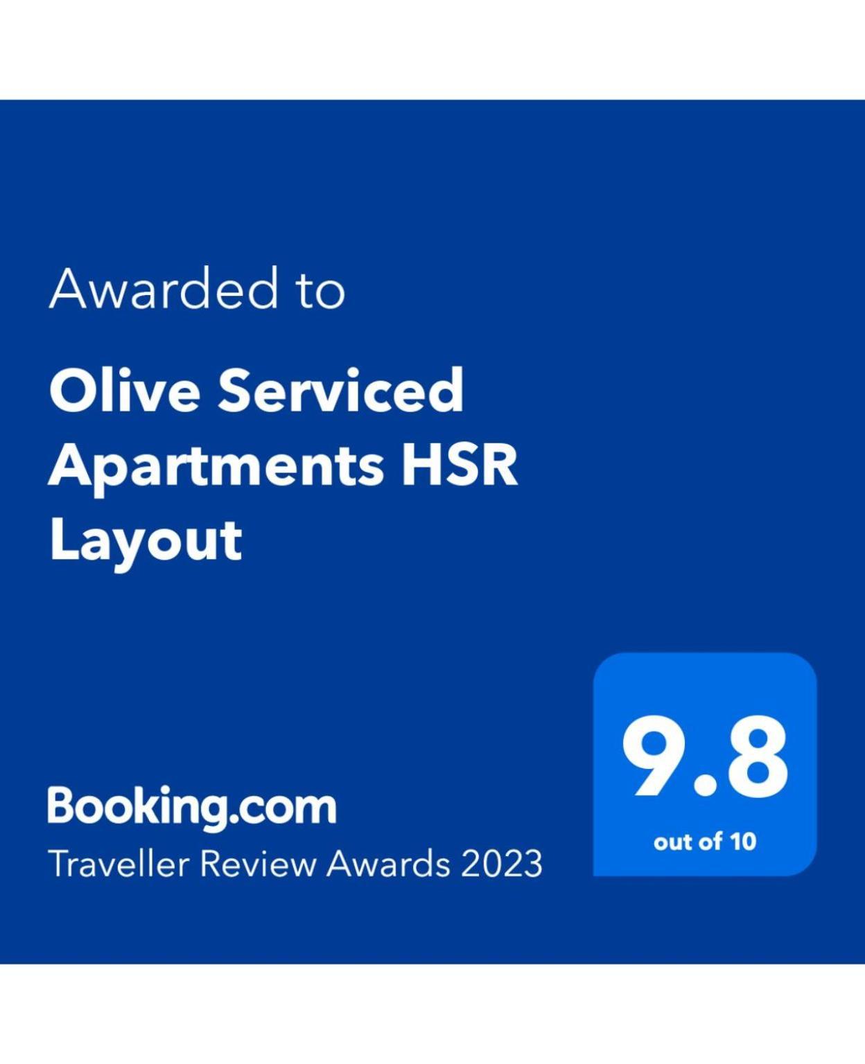 Olive Serviced Apartments Hsr Layout Bengalúr Exteriér fotografie